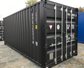 Containers maritime standards de 20 pieds par 8 couleur noir neuf