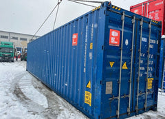 Conteneur maritime isolé – 40 x 9 pi High cube – Aménageable et polyvalent