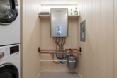 Chauffe-eau installé dans une tiny house