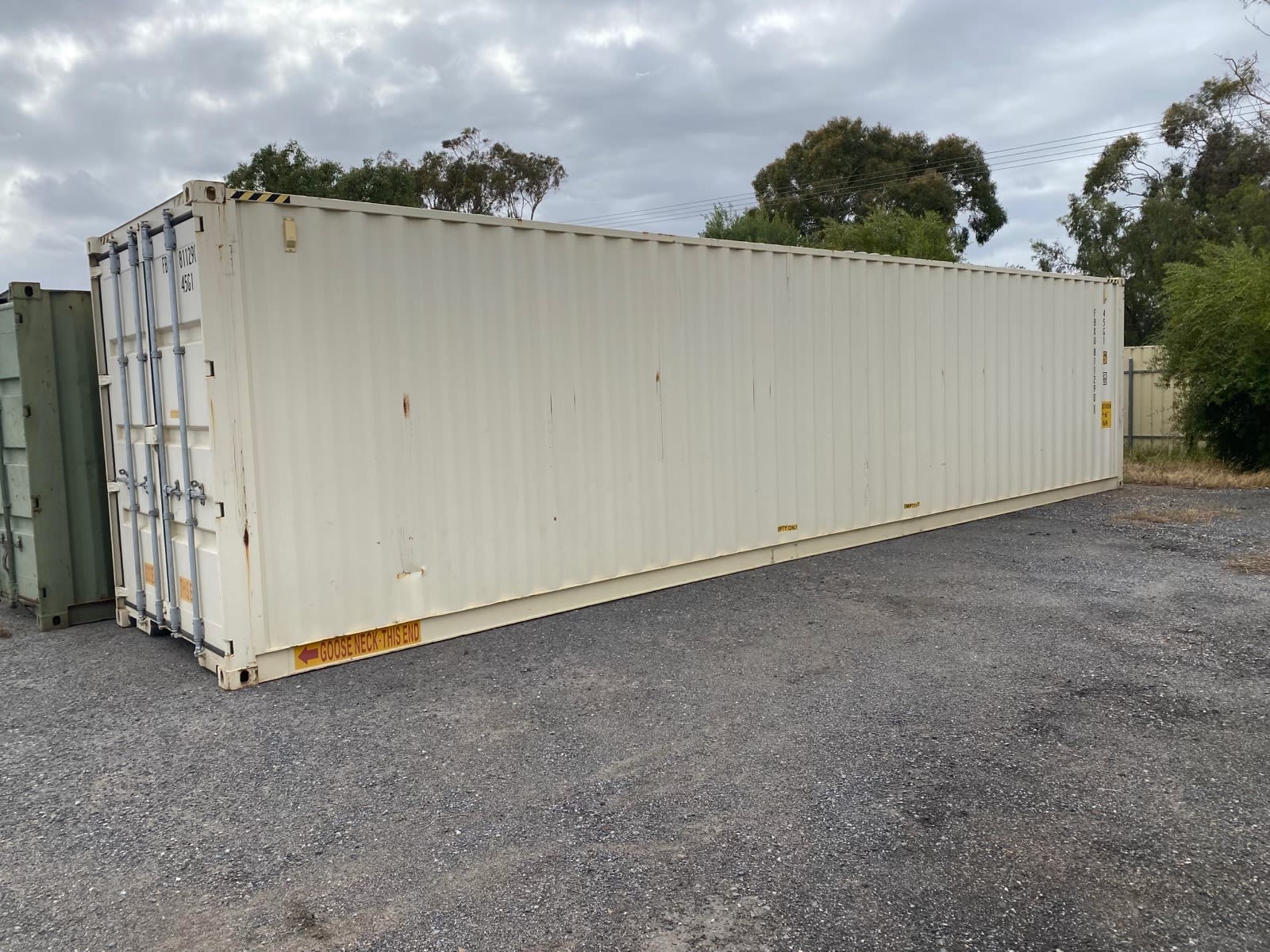 Container 40 Pieds HC (Haute Capacité)  usagers