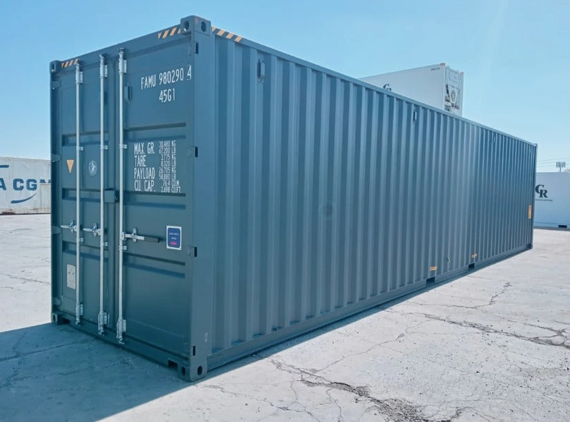 Conteneur maritime neuf HC – 40 pieds – Hauteur High Cube