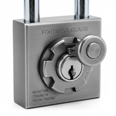 Cadenas de sécurité - gros plan du mécanisme