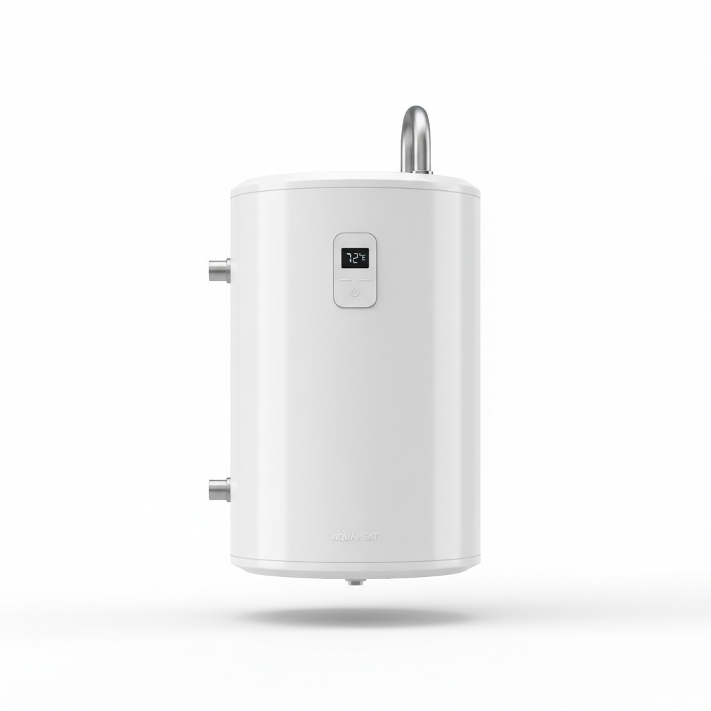 Chauffe-eau pour maison mobile - vue de face